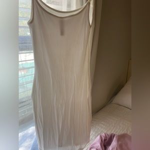 Skims white dress